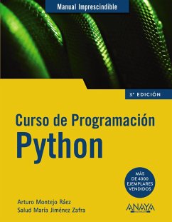 Curso de Programación Python (eBook, ePUB) - Montejo Ráez, Arturo; Jiménez Zafra, Salud María