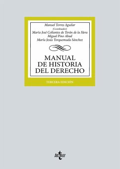 Pack Manual de Historia del Derecho (eBook, ePUB) - Torres Aguilar, Manuel; Collantes de Teran de la Hera, María José; Pino Abad, Miguel; Torquemada Sánchez, María Jesús