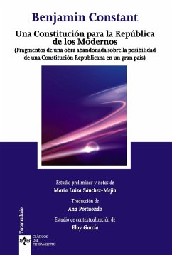 Una Constitución para la República de los Modernos (eBook, ePUB) - Constant, Benjamin