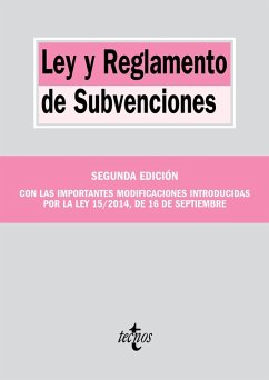 Ley y Reglamento de Subvenciones (eBook, PDF) - Editorial Tecnos