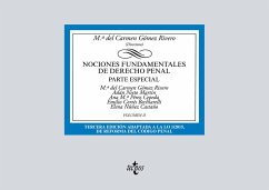 Nociones fundamentales de Derecho Penal (eBook, ePUB) - Gómez Rivero, Mª del Carmen; Cortés Bechiarelli, Emilio; Nieto Martín, Adán; Núñez Castaño, Elena; Pérez Cepeda, Ana Isabel