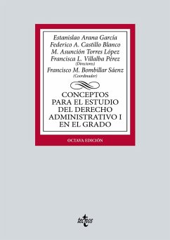 Cover Conceptos para el estudio del Derecho administrativo I en el grado (eBook, ePUB)