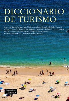 Diccionario de turismo (eBook, ePUB) - Blanco Romero, Asunción; Troitiño Torralba, Libertad; Blázquez Salom, Macià; de la Calle Vaquero, Manuel; Fernández Tabales, Alfonso; García Hernández, María; Lois González, Rubén C.; Mínguez García, M. ª del Carmen; Navalón García, Rosario; Navarro Jurado, Enrique