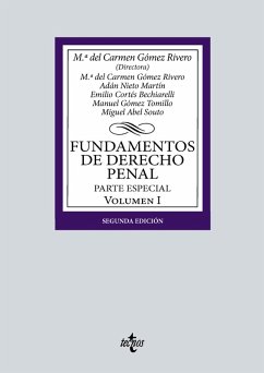 Fundamentos de Derecho Penal (eBook, ePUB) - Gómez Rivero, Mª del Carmen; Nieto Martín, Adán; Cortés Bechiarelli, Emilio; Gómez Tomillo, Manuel; Abel Souto, Miguel