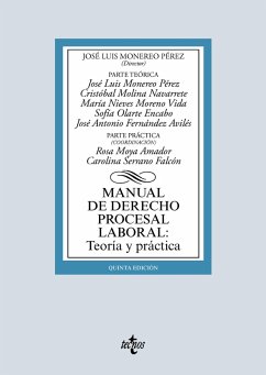 Manual de Derecho Procesal Laboral (eBook, PDF) - Monereo Pérez, José Luis; Llobregat Martínez, E.; Mellado Ramos, M. L.; Millán Villanueva, J. A.; Moya Amador, Rosa; Muñoz Oya, R.; Palma Contreras, F.; Rivas Vallejo, Pilar; Sánchez Montoya, J. E.; Serrano Falcón, Carolina; Tomás Jiménez, Natalia; Molina Navarrete, Cristóbal; Varo Martín, P.; Velástegui Galisteo, M. M.; Vida Fernández, Raquel; Villa Rodríguez, F.; Moreno Vida, María Nieves; Olarte Encabo, Sofía; Fernández Avilés, José Antonio; Ferrer González, J. L.; Fuent