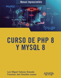 Cover Curso de PHP 8 y MySQL 8 (eBook, ePUB)