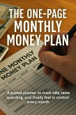 The One-Page Monthly Money Plan (eBook, ePUB)
