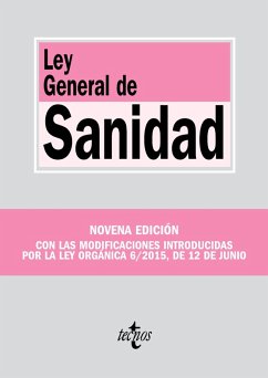 Ley General de Sanidad (eBook, PDF) - Editorial Tecnos