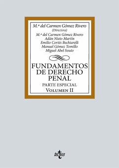 Fundamentos de Derecho Penal (eBook, ePUB) - Gómez Rivero, Mª del Carmen; Nieto Martín, Adán; Cortés Bechiarelli, Emilio; Gómez Tomillo, Manuel; Abel Souto, Miguel