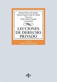 Lecciones de Derecho Privado (eBook, ePUB)