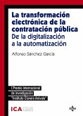 La transformación electrónica de la contratación pública. De la digitalización a la automatización (eBook, ePUB)