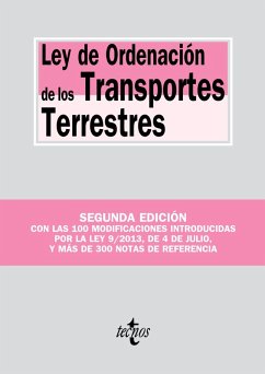 Ley de Ordenación de los Transportes Terrestres (eBook, PDF) - Editorial Tecnos
