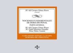 Nociones Fundamentales de Derecho Penal (eBook, PDF) - Gómez Rivero, Mª del Carmen; Martínez González, Mª Isabel; Núñez Castaño, Elena