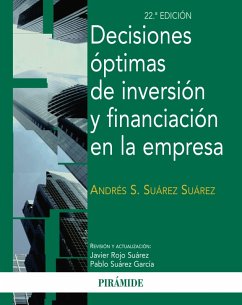 Decisiones óptimas de inversión y financiación en la empresa (eBook, PDF) - Suárez Suárez, Andrés S.