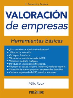 Valoración de empresas (eBook, PDF) - Roux, Félix