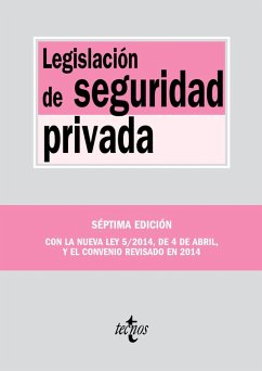 Legislación de seguridad privada (eBook, PDF) - Editorial Tecnos