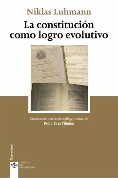 La constitución como logro evolutivo (eBook, ePUB) - Luhmann, Niklas; Cruz Villalón, Pedro