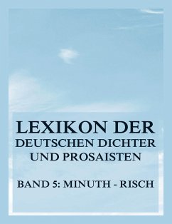 Cover Lexikon der deutschen Dichter und Prosaisten vom Beginn des 19. Jahrhunderts bis zur Gegenwart (eBook, ePUB)