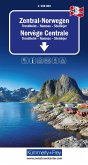 Kümmerly+Frey Regional-Strassenkarte 3 Zentral Norwegen 1:300.000