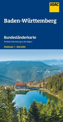 Cover ADAC Bundesländerkarte Deutschland 11 Baden-Württemberg 1:300.000