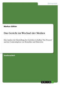 Cover Das Gericht im Wechsel der Medien