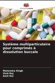 Système multiparticulaire pour comprimés à dissolution buccale