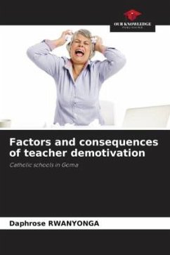 Cover Factors and consequences of teacher demotivation