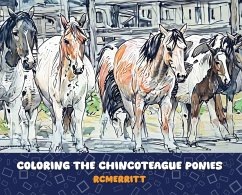 Cover Coloring the Chincoteague Ponies