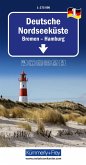 Kümmerly+Frey Regional-Strassenkarte 1 Deutsche Nordseeküste 1:275.000