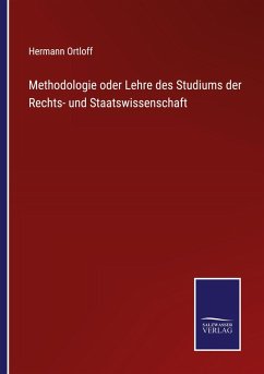 Cover Methodologie oder Lehre des Studiums der Rechts- und Staatswissenschaft