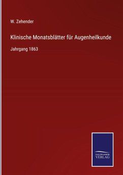 Cover Klinische Monatsblätter für Augenheilkunde