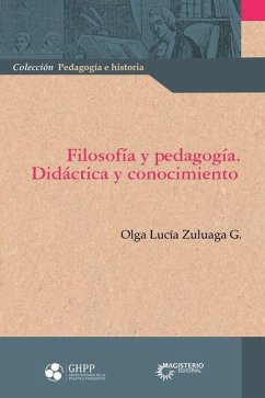 Cover Filosofía y pedagogía.