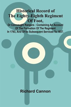 Cover Historical Record Of The Eighty-Eighth Regiment Of Foot, Or Connaught Rangers