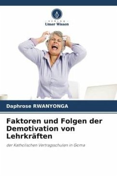 Cover Faktoren und Folgen der Demotivation von Lehrkräften