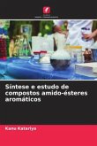 Síntese e estudo de compostos amido-ésteres aromáticos