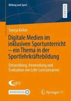 Cover Digitale Medien im inklusiven Sportunterricht - ein Thema in der Sportlehrkräftebildung
