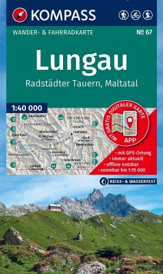 KOMPASS Wanderkarte 67 Lungau, Radstädter Tauern, Maltatal 1:40.000 KOMPASS Wanderkarte 67 Lungau, Radstädter Tauern, Maltatal 1:40.000