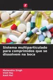 Sistema multiparticulado para comprimidos que se dissolvem na boca