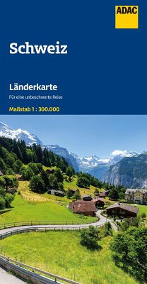 Cover ADAC Länderkarte Schweiz 1:300.000