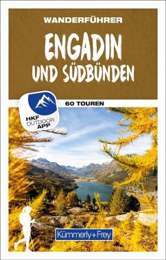 Cover Kümmerly+Frey Wanderführer Engadin und Südbünden