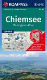 KOMPASS Wanderkarte 10 Chiemsee, Chiemgauer Alpen 1:50.000