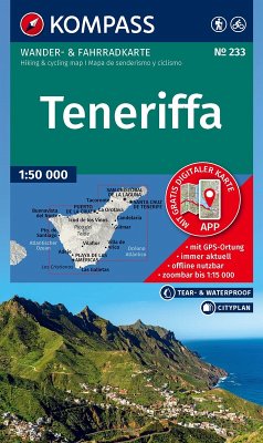 KOMPASS Wanderkarte 233 Teneriffa 1:50.000 KOMPASS Wanderkarte 233 Teneriffa 1:50.000