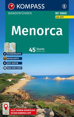 KOMPASS Wanderführer Menorca, 45 Touren mit Extra-Tourenkarte - Lair, Oliver KOMPASS Wanderführer Menorca, 45 Touren mit Extra-Tourenkarte - Lair, Oliver