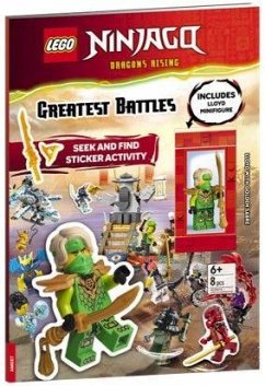 Cover LEGO® NINJAGO® - Epische Duelle - Mein Wimmel-Stickerspaß