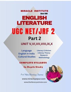 Cover English Literature UGC NET JRF 2
