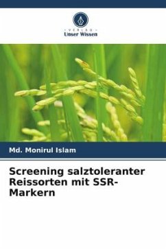 Cover Screening salztoleranter Reissorten mit SSR-Markern
