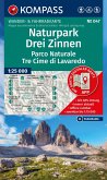 KOMPASS Wanderkarte 047 Naturpark Drei Zinnen, Parco Naturale Tre Cime di Lavaredo 1:25.000