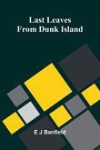 Last Leaves From Dunk Island