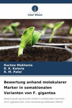 Cover Bewertung anhand molekularer Marker in somaklonalen Varianten von F. gigantea