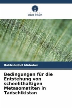Cover Bedingungen für die Entstehung von scheelithaltigen Metasomatiten in Tadschikistan